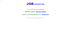 Desktop Screenshot of jobfreeway.com