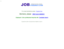 Tablet Screenshot of jobfreeway.com